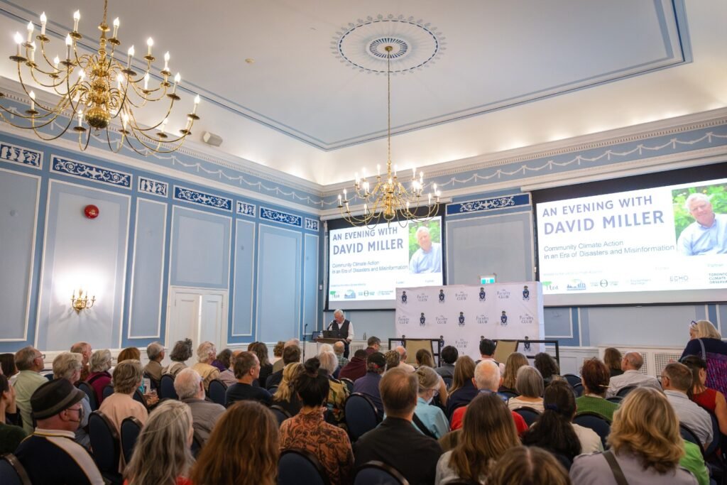 Former Toronto Mayor David Miller speaks at Ontario Climate Summit 2025